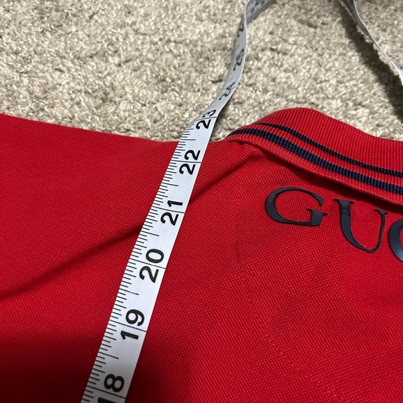 Vintage Gucci Red Polo R3P - Picture 7 of 7